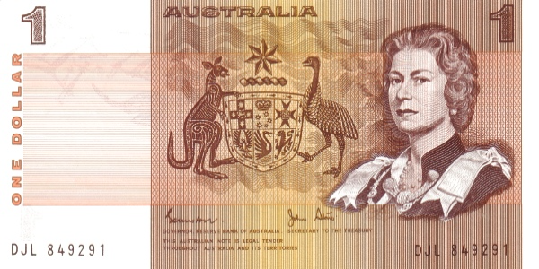 P42d Australia - 1 Dollar (ND-1983)